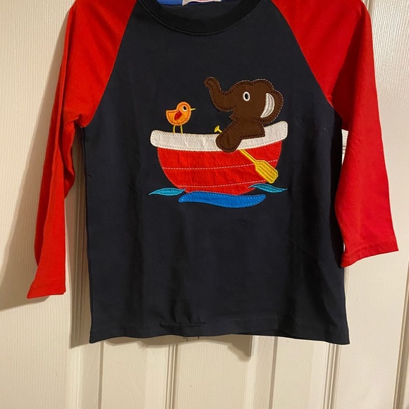 Hopscotch Elephant In A Row Boat Shirt - Picture 2 of 7